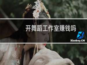 开舞蹈工作室赚钱吗