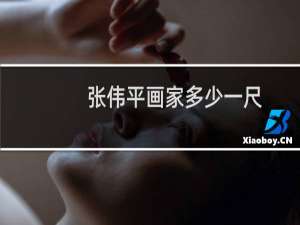 张伟平画家多少一尺
