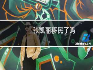 张凯丽移民了吗