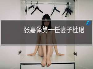 张嘉译第一任妻子杜珺图片（张嘉译有几个妻子第一任老婆杜珺资料照片）