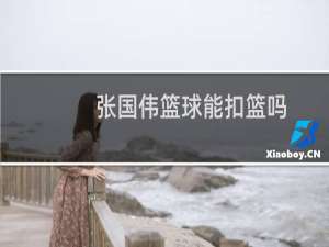 张国伟篮球能扣篮吗