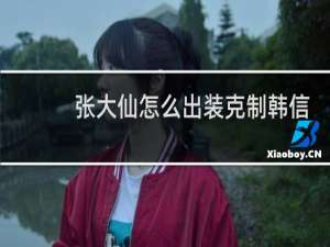 张大仙怎么出装克制韩信