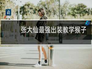 张大仙最强出装教学猴子