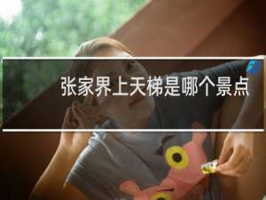 张家界上天梯是哪个景点