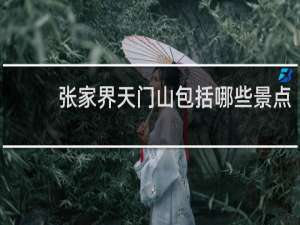 张家界天门山包括哪些景点