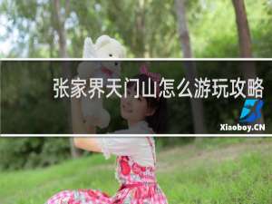 张家界天门山怎么游玩攻略