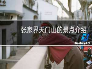张家界天门山的景点介绍