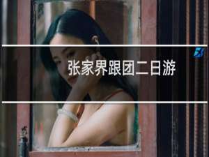 张家界跟团二日游