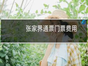 张家界通票门票费用