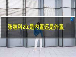 张继科zlc是内置还是外置
