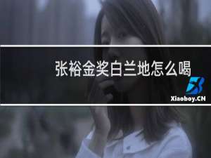 张裕金奖白兰地怎么喝