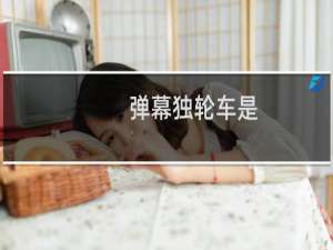 弹幕独轮车是 独轮车梗6324什么梗
