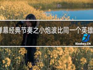 弹幕经典节奏之小炮波比同一个英雄什么梗