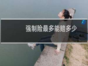 强制险最多能赔多少