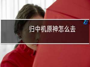 归中机原神怎么去