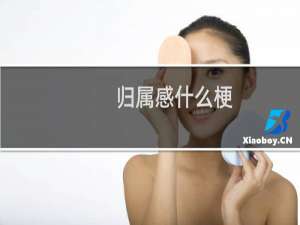 归属感什么梗