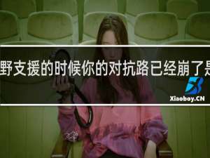 当你需要打野支援的时候你的对抗路已经崩了是什么意思什么梗