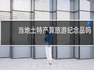 当地土特产算旅游纪念品吗