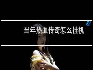 当年热血传奇怎么挂机