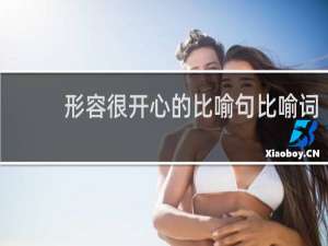 形容很开心的比喻句比喻词