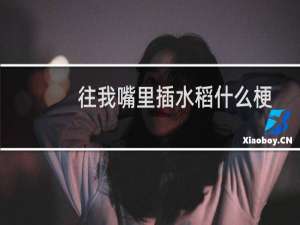 往我嘴里插水稻什么梗
