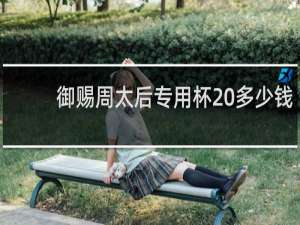 御赐周太后专用杯 多少钱