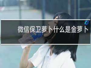微信保卫萝卜什么是金萝卜