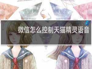 微信怎么控制天猫精灵语音
