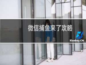 微信捕鱼来了攻略
