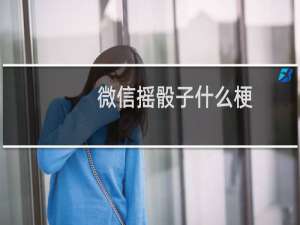 微信摇骰子什么梗