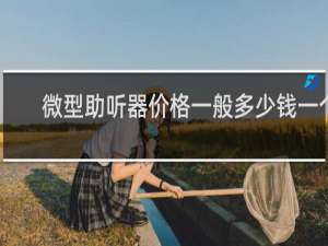 微型助听器价格一般多少钱一个