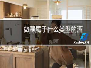 微醺属于什么类型的酒