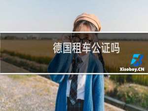 德国租车公证吗