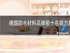 德国防水材料品牌前十名德力封
