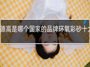 德高是哪个国家的品牌环氧彩砂十大名牌