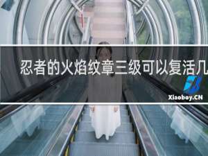 忍者的火焰纹章三级可以复活几次