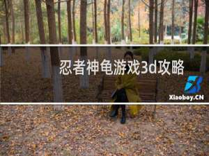 忍者神龟游戏3d攻略