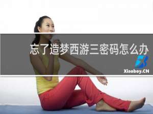 忘了造梦西游三密码怎么办