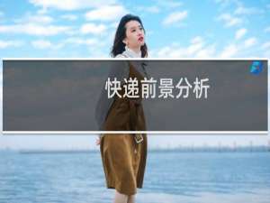 快递前景分析