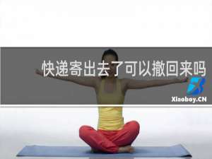 快递寄出去了可以撤回来吗