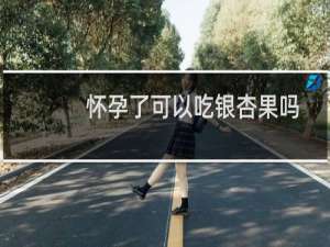 怀孕了可以吃银杏果吗