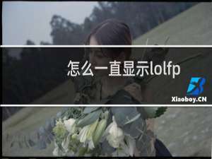 怎么一直显示lolfps