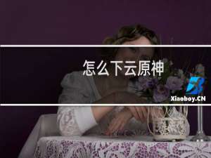 怎么下云原神