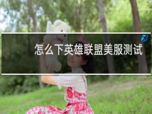 怎么下英雄联盟美服测试服