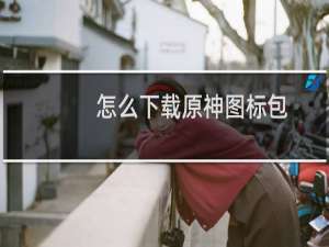 怎么下载原神图标包