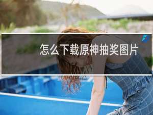 怎么下载原神抽奖图片