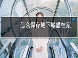 怎么保存地下城堡档案