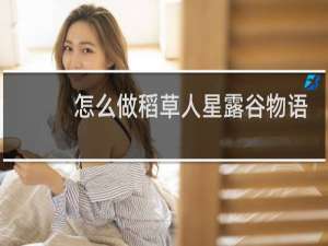 怎么做稻草人星露谷物语