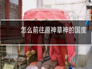 怎么前往原神草神的国度
