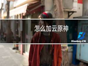 怎么加云原神